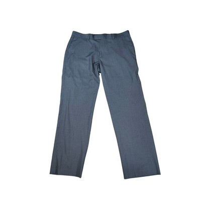 International Concepts London Gray Dress Pant Career Office Trousers 36x30
