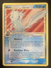 LEGGI DESCRIZIONE - MEW GOLD STAR HOLO 101/101 EX Isola dei Draghi 2006 INGLESE