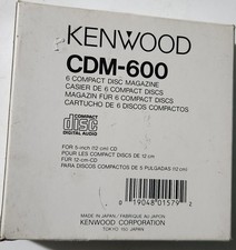 Kenwood CDM-600 Compact Disc Cartridge 6 Disc W/Sleeve