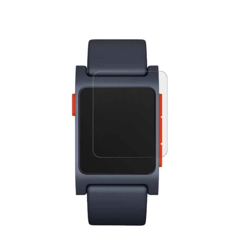 6x Protector de Pantalla para Pebble 2 Protección Anti Deslumbramiento Dipos Foto 2 de 4