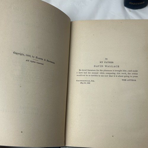 The Prince of India Vol 1 & 2 Lew Wallace 1893 Hardcover First Edition Antique - Foto 5 di 7