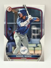 2023 Bowman Draft - Samuel Munoz #BD-102 (RC)