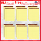 Legal Writing Pads, Wide Ruled, Yellow Paper, 50 Sheets, 8.5 x 11.75 , 12 Pack
