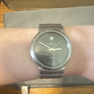 Skagen Grenen Ultra Slim 530LTTM1 34mm Grey Titanium Case  display picture 2