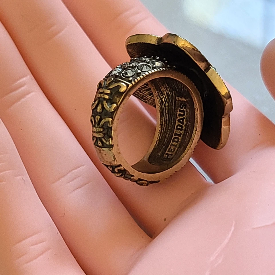 Anillo de cóctel/de colección Heidi Daus, anillo Estate difícil de encontrar talla 6 Foto 2 de 4