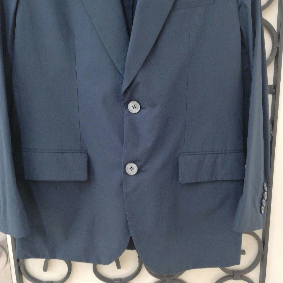 Brioni 100% Cotton Tailored Jacket Classico Chiton Attolini Men's Size S - Image 4 of 4