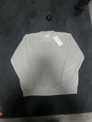 Maison Margiela Knitwear Size M Light Grey 100% Cotton
