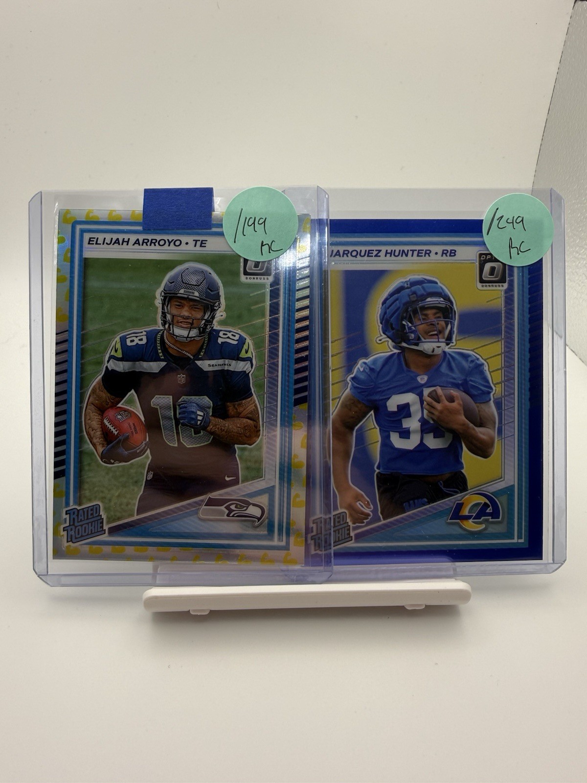 13 Card Lot NFL Football Auto Patch Relic RC #d Autographs Numbered view 6