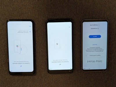 Google Pixel 4 XL Pixel 2 XL LG V30 VS996 Lot of 3 Smartphones Tested Working