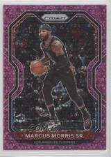 2020-21 Panini Prizm Fast Break Pink Prizm 15/50 Marcus Morris Sr #199 0h4v