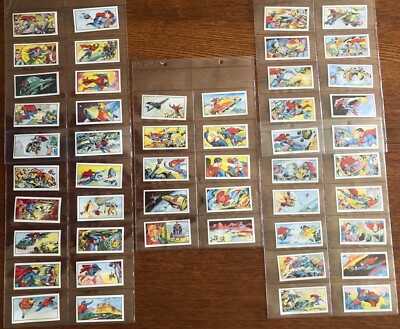 1967 Primrose Confectionary Superman Trading Cards Complete Set / NM-M