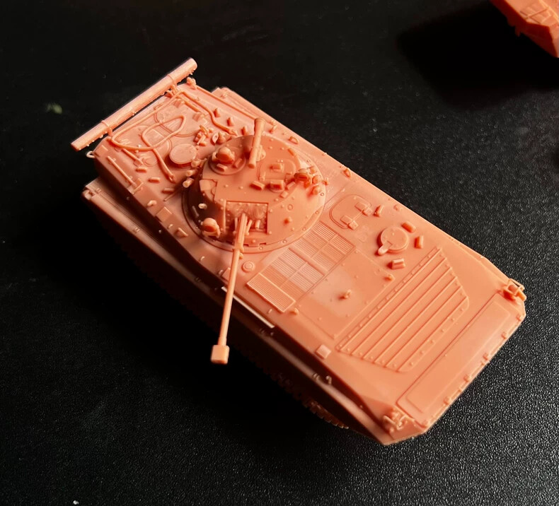 BMP-2 IFV 1/87 – Modèle Imprimé 3D Résine – Armée Soviétique Russe Ukrainienne – Véhicule Militaire