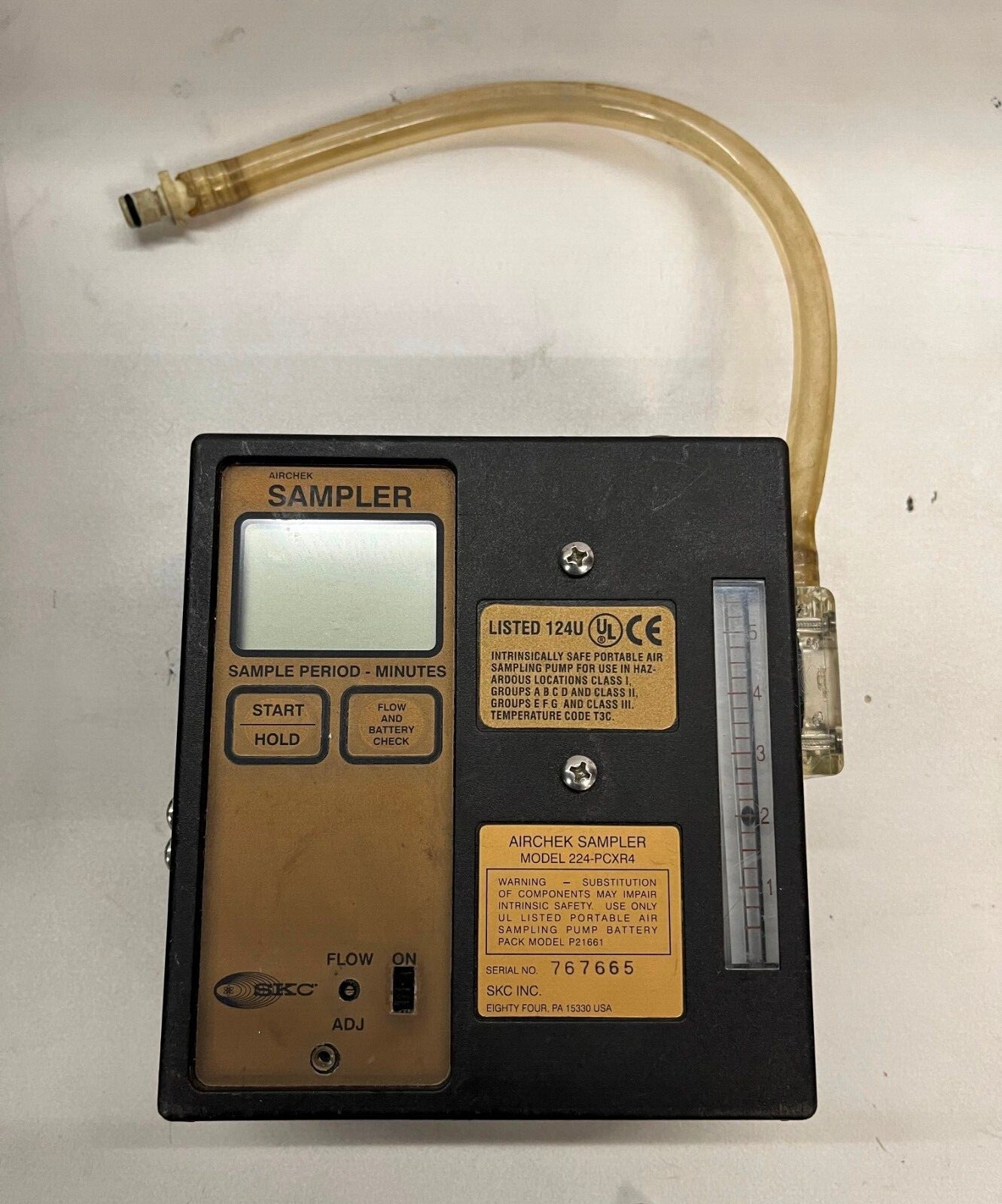 SKC Complete Air Sampling VacUChamber Pump Kit, 1 Liter eBay