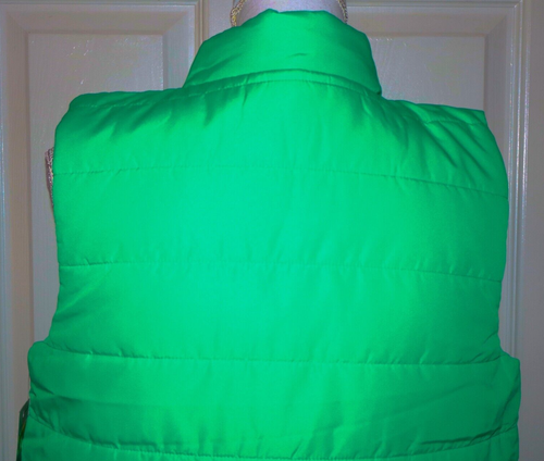 NWT Crayola Collaborations Reversible Puffer Vest- Blarney Blue/Green L(14/16) - Picture 15 of 21