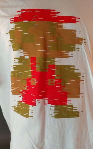 Super Mario~8 bit~pixeled~White~T-shirt. Size: XL. Nintendo. Graphic Tee - Picture 3 of 6