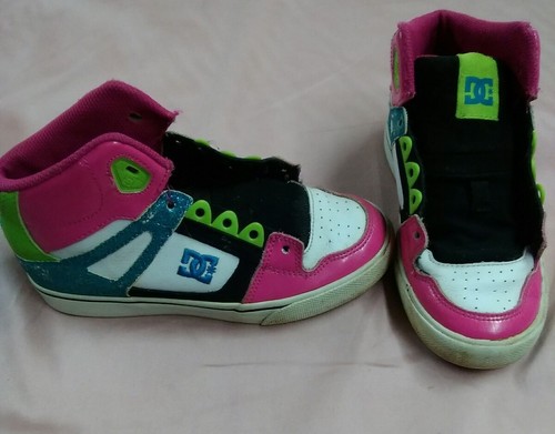 dc high top shoes