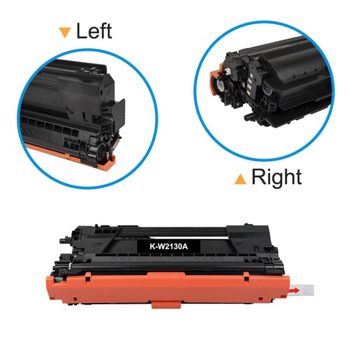 4PK W2130A Toner Compatible for HP 213A LaserJet Enterprise MFP 5800dn 6800dn - Picture 5 of 7