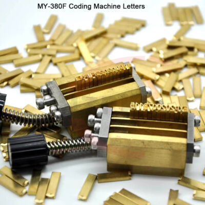 Coding Machine Brass Flexible Letters Number Alphabet Symbol Customized ...