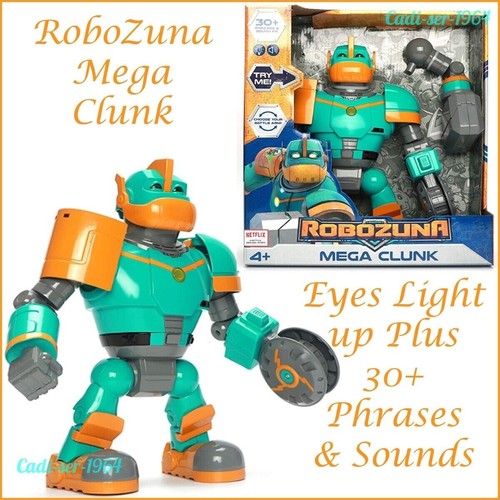 Robozuna Mega Clunk Action Figure with 30+ Phrases & Lights NEW 11" High - Picture 11 of 12