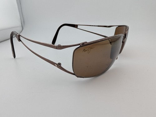 Maui Jim Brille, nur Gestell, MJ-353-23 braun, Metall, Japan - Bild 7 von 14