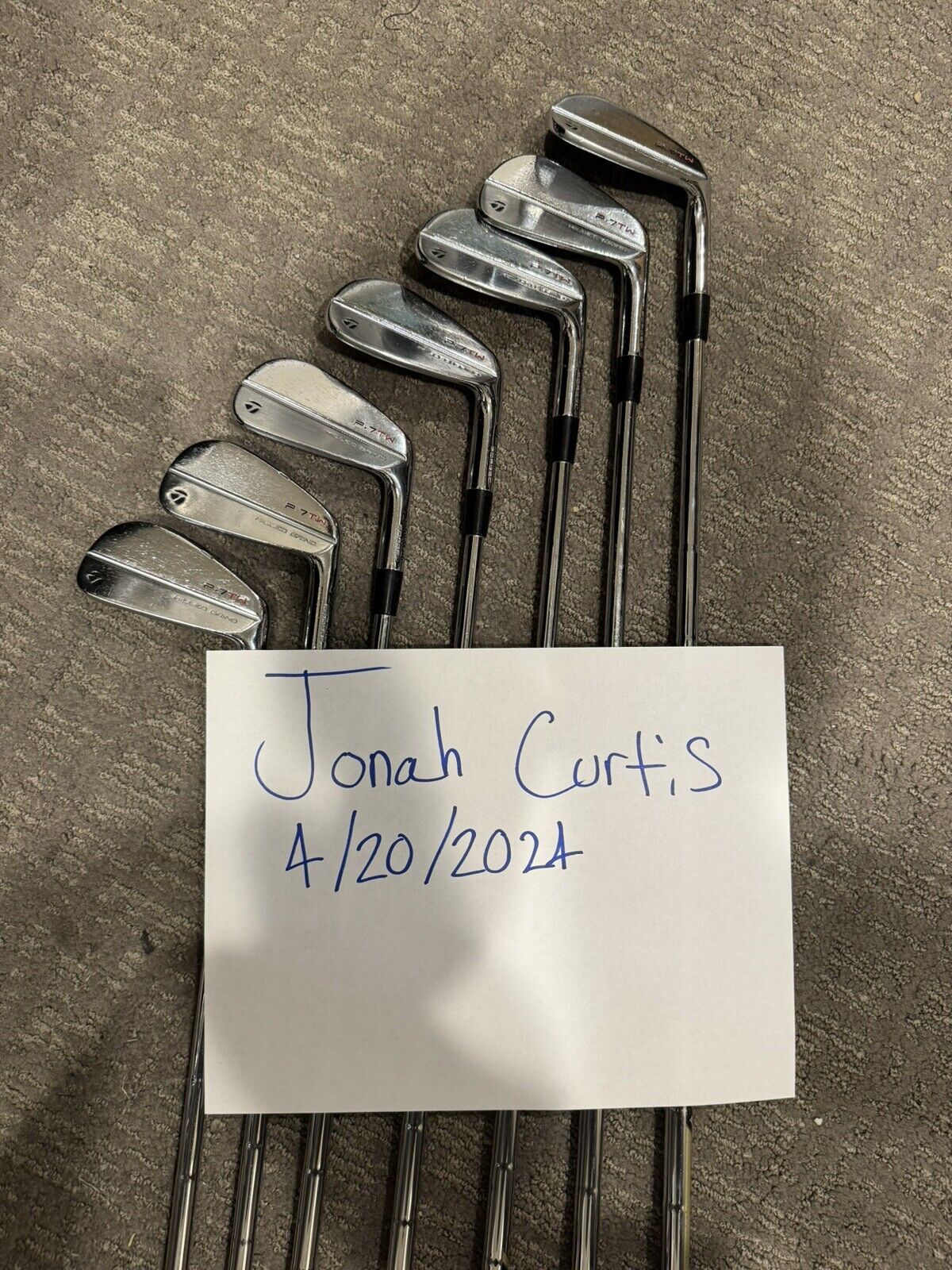 taylormade p7tw iron set 4-pw