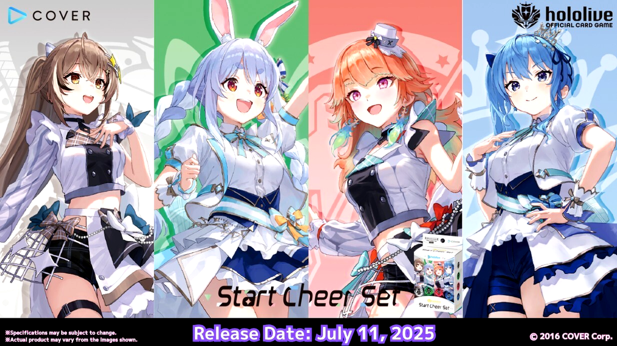 Hololive OCG English Set 01 Start Cheer Set Box Sealed New