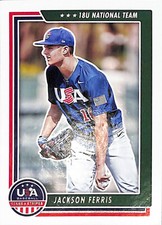 2022 Panini Stars and Stripes #95 Jackson Ferris 18U National Team