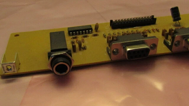 Tascam DM-3200 OEM Part: PCB MIDI DM E901879-00D PCB Board  - Image 3 of 4