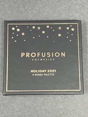 Profusion Cosmetics Holiday 2021 Quad 4 Shade Palette Eyeshadow New