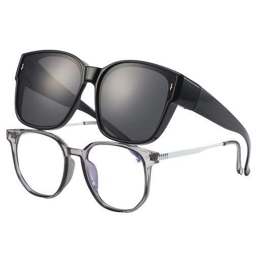 Oscar Wylee Mesa Matte Black Polarized Sunglasses Square 