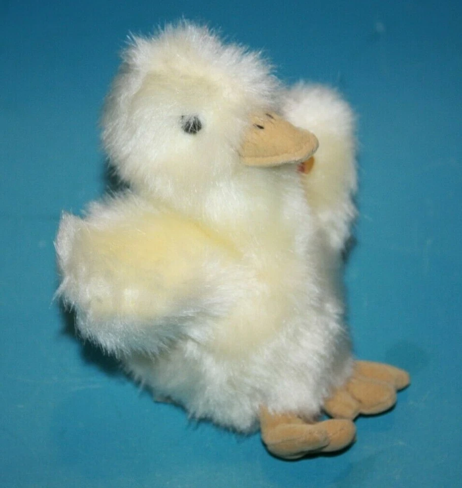 The Bearington Collection Easter Duck Realistic 6" Plush Mini Quacks Sound Soft - Image 2 of 4