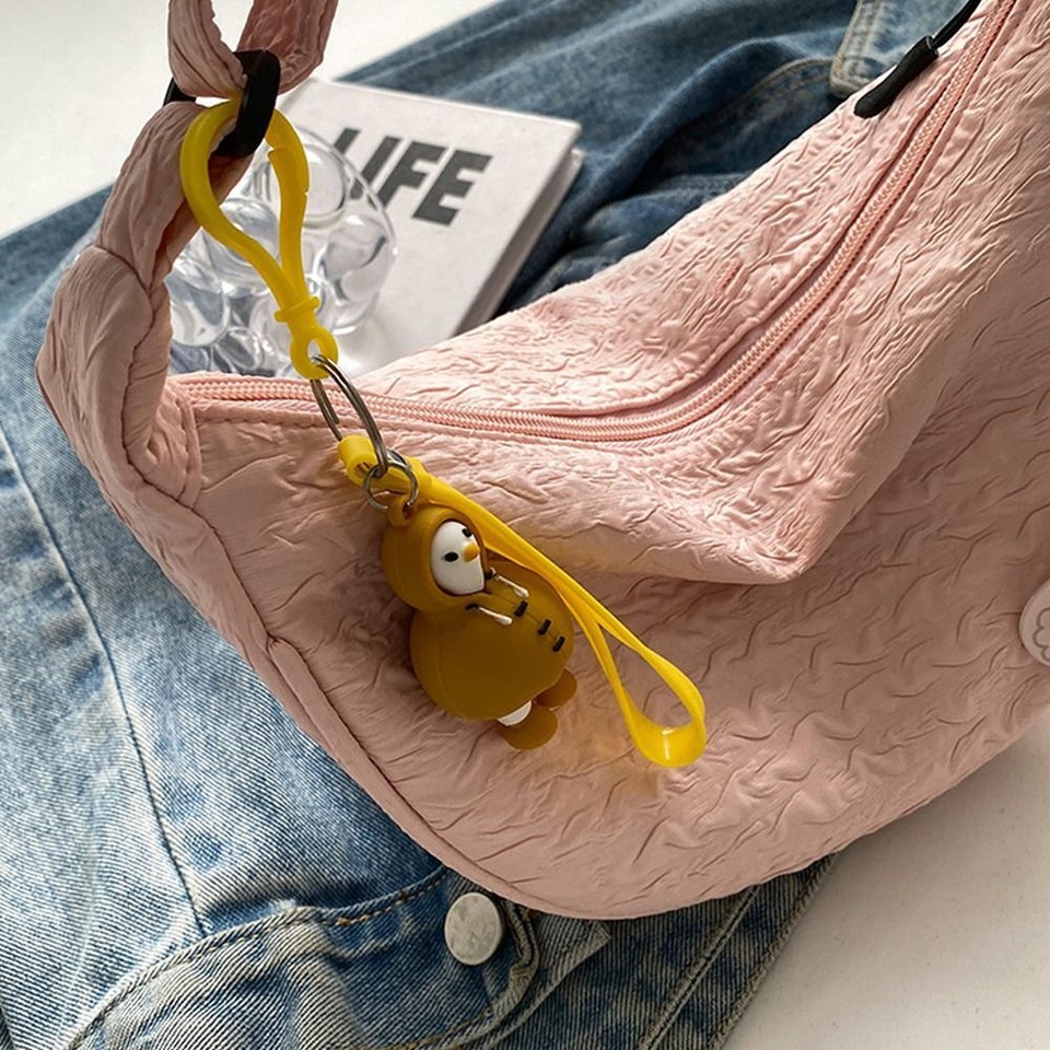 Casual Women Crossbody Bag Solid Color Shoulder Bags Sports Messenger