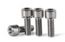 M8 x 1.25 x 24mm TITANIUM BMX Bicycle Stem Cap Bolt Set of 4 Aerospace Grade