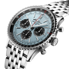 Breitling Navitimer B01 Chronograph 43 Ice Blue Dial Watch AB0138241C1A1 2