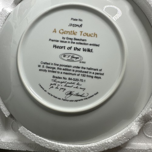 Vintage 1992A Gentle Touch von Greg Beecham. Heart Of The Wild Limited Edition 4 Set - Bild 6 von 10