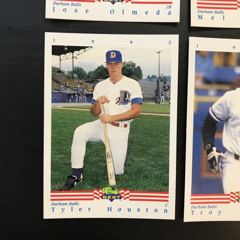 4 CARD LOT - 1992 CLASSIC BEST DURHAM BULLS NM - Image 4 of 4
