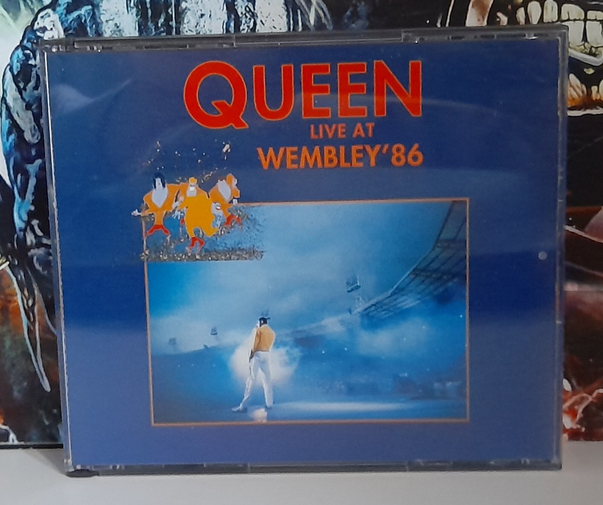 QUEEN : Live At Wembley '86 - 2CD album in thick case (1992) | eBay UK QUEEN : Live At Wembley '86 - 2CD album in thick case (1992) | eBay UK