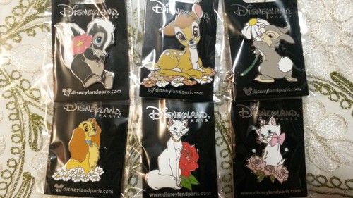 New Marie with Roses Flower Series Disney Paris Dlrp Dlp 2019 February Pin - Picture 4 of 4