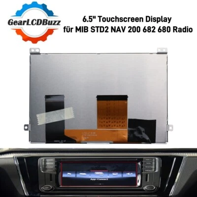 TDO-WVGA0633F00045 6.5'' Touchscreen Display für MIB STD2 NAV 200 682 680 Radio