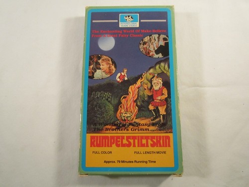VHS Tape 1987 Interglobal Home Video RUMPELSTILTSKIN [10B5] - Foto 1 di 2