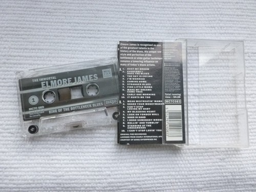 ELMORE JAMES ~ THE IMMORTAL ~ 1992 UK BLUES 'BEST OF'/COMPILATION CASSETTE TAPE - Picture 4 of 6