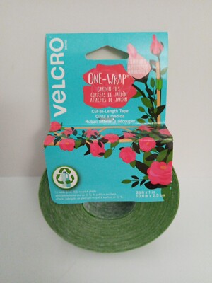 Velcro One-Wrap Hook & Loop Garden Ties Cut To Length Tape 35 Ft x 1'' New! 