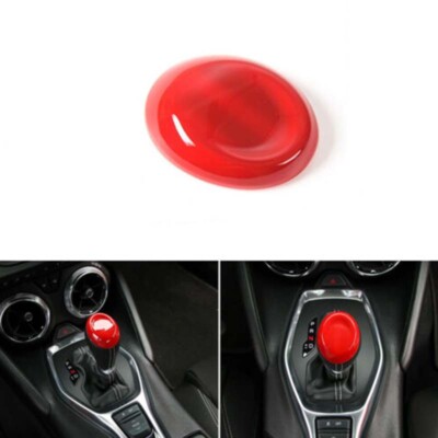 Interior Gear Shift Lever Knob Head Decor Cover Trim For Chevrolet Camaro 2017+