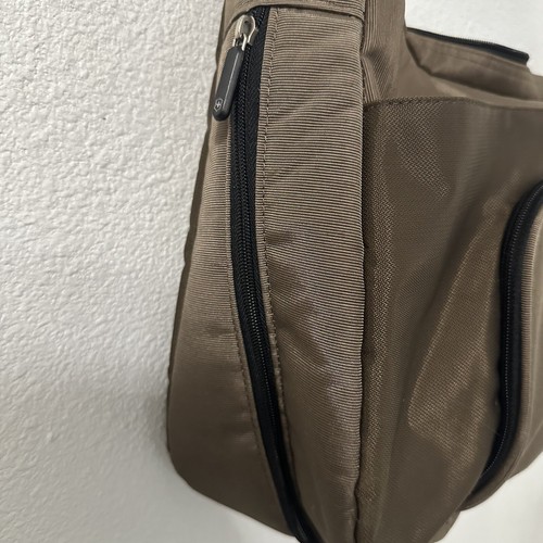 Victorinox Swiss Army Expandable Crossbody Messenger Bag Black Adjustable Strap - Picture 4 of 8