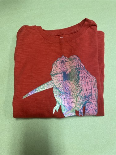 Gap Kids Red T Rex T Shirt, Size M(8) - Picture 3 of 3