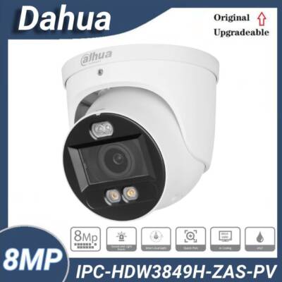 Dahua 4K 8MP 5X Varifocal TiOC SMD4.0 IP Kamera Dual Lights IPC-HDW3849H-ZAS-PV