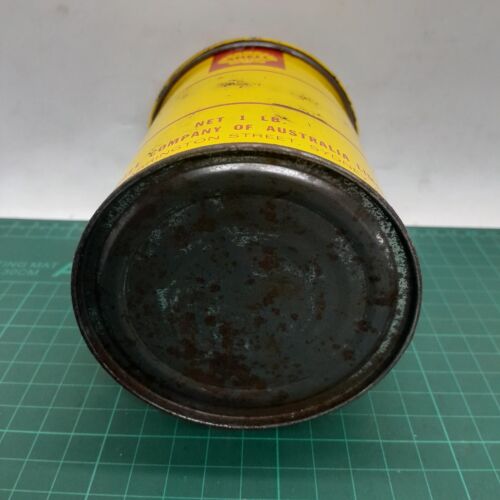 Vintage Original Shell One Pound Grease Tin Empty - Bild 5 von 8