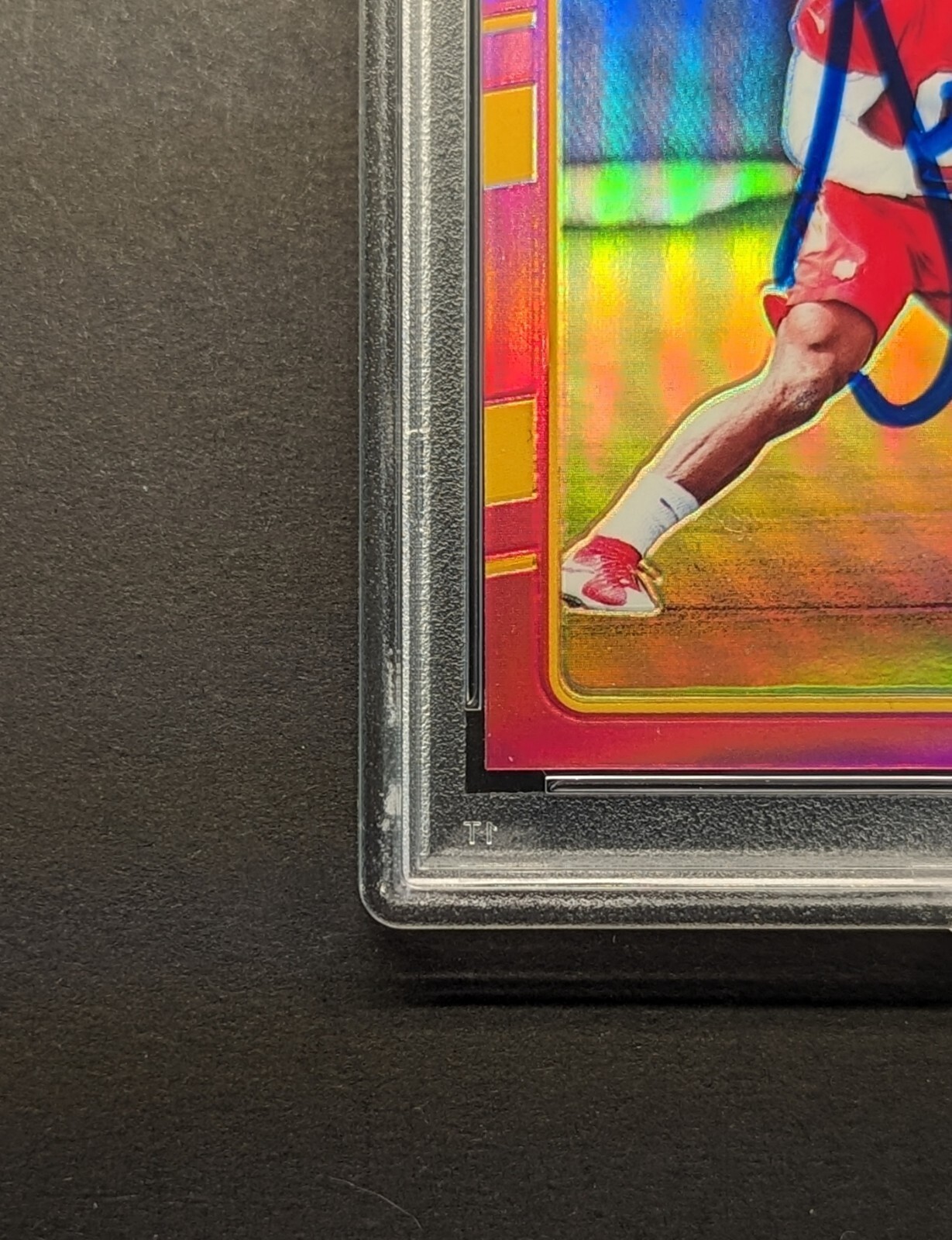 TYREEK HILL Rookie Auto 2016 Optic Pink Holo Prizm PSA Authentic Auto SP RC view 5
