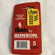 Flints By Ronson, 5 Pieces Per Pack