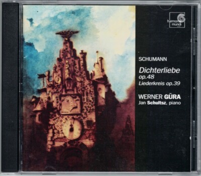 Werner GÜRA: SCHUMANN Dichterliebe Op.48 Liederkreis Op.39 Jan Schultsz CD Gura
